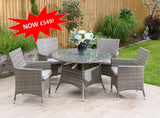 #1023 - Barbados 4 Seater Dining Set ππͺπ΄