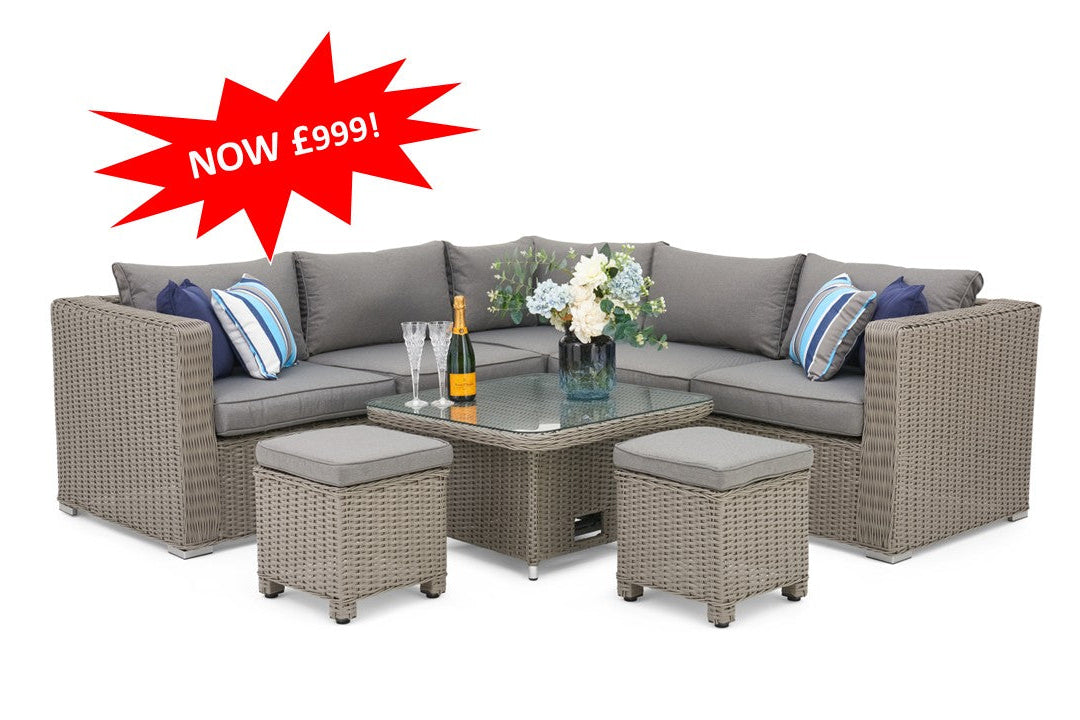 #2026 - 🌴 Florida Corner Set with Rise & Fall Table