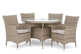 #1023 - Barbados 4 Seater Dining Set ππͺπ΄