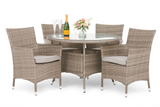 #1023 - Barbados 4 Seater Dining Set ππͺπ΄