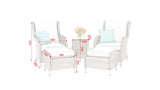 #3020 - ๐ Havana Armchair Set โ Compact Comfort & Style! ๐