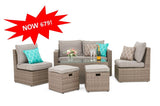 #1026 - Barbados Sofa Set 🛋️🌴☀️