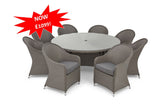 #2025 - Florida 8-Seater Dining Set 🍽️🌴