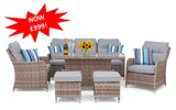 #6005 - Venice Large 3 Seater Sofa Set with Rise and Fall Table