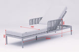 Measurement chart of a bed with dimensions labeled on a white background