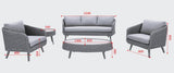 #7206 - Panama Sofa Set