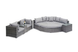 #JESS0005 - Jessica Multifunctional Corner Daybed in Grey