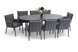#8006/8007 - E4347/E4389 - Leela 8 Seater Dining Set
