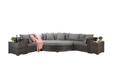 #JESS0005 - Jessica Multifunctional Corner Daybed in Grey