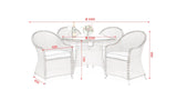 #2023 - Florida Luxury 4 Seater Dining Set
