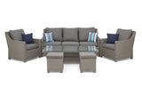 #2031 - Florida Large Sofa Set with Rise and Fall Table