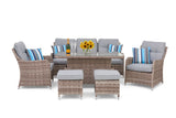 #6005 - Venice Large 3 Seater Sofa Set with Rise and Fall Table