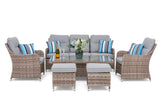 #6005 - Venice Large 3 Seater Sofa Set with Rise and Fall Table